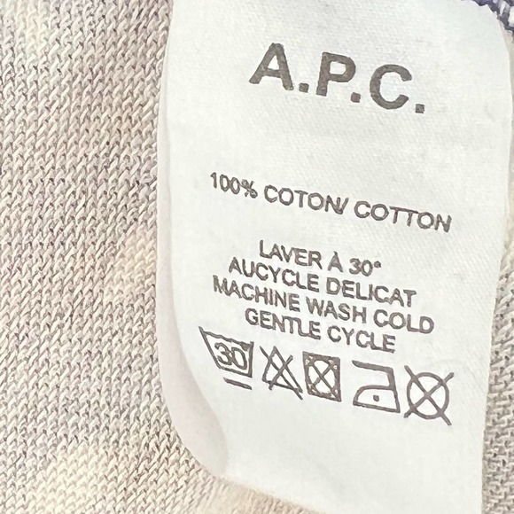 APC Leopard Print Sweatshirt in Blue - Picture 4 of 4